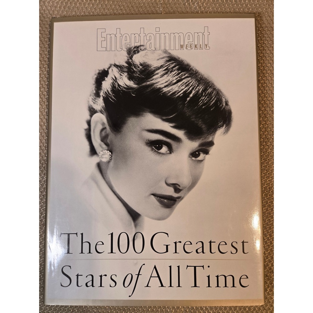 Entertainment Weekly The 100 Greatest Stars of All Time Book 1997 Audrey Hepburn